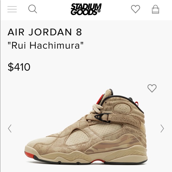 Jordan Retro 8 "Rui Hachimura" - Picture 6 of 6